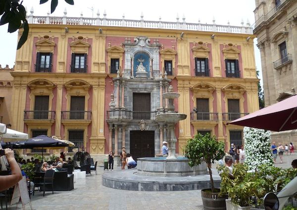 Bisschoppelijk paleis Malaga.