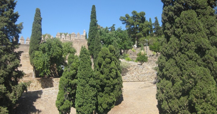 Kasteel Gibralfaro in Malaga