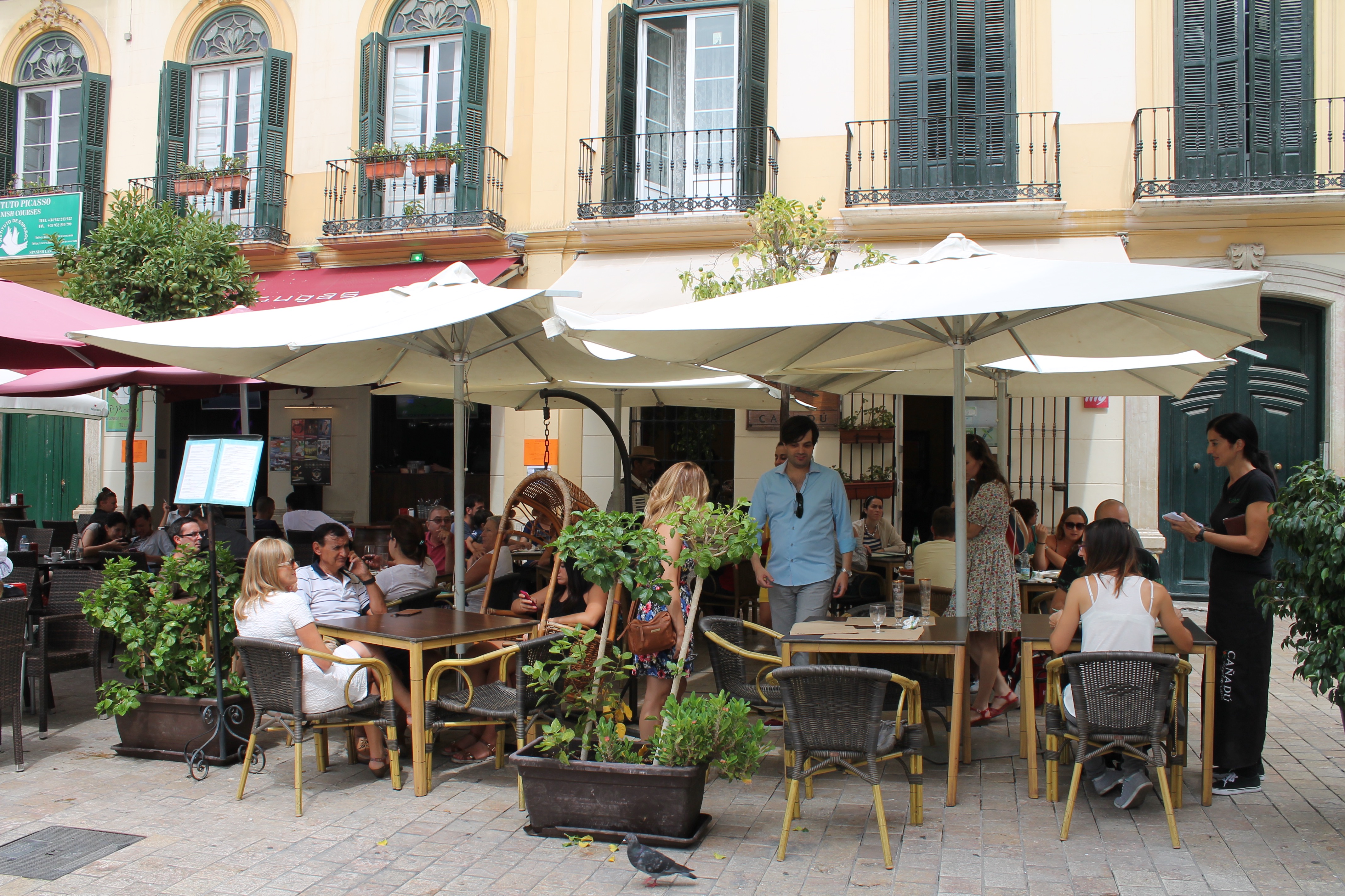 vegetarisch restaurant in Malaga